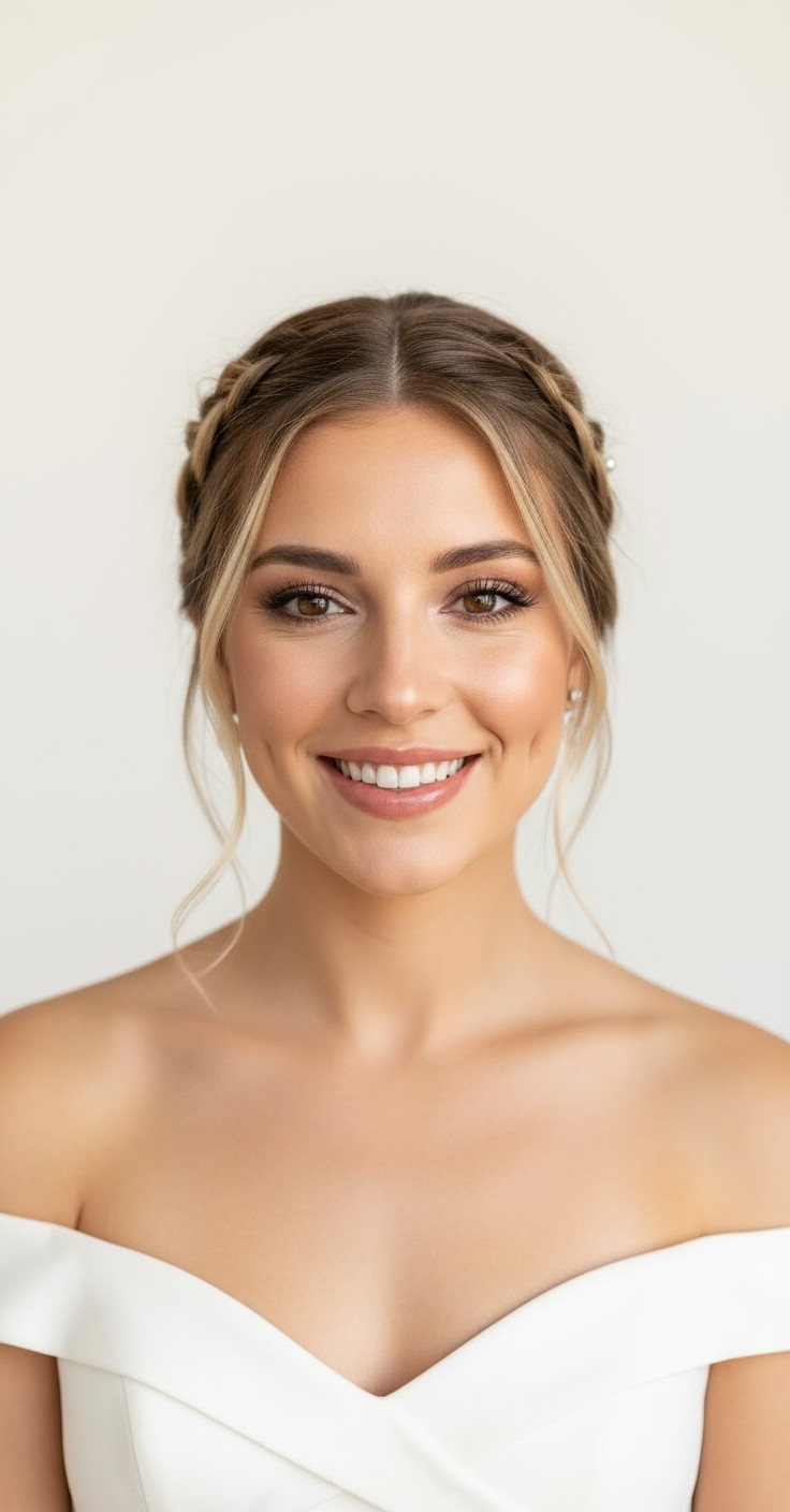 After Updo Braids For Wedding